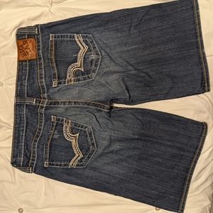 Big Star Sweet Ultra Low Rise shorts size 31